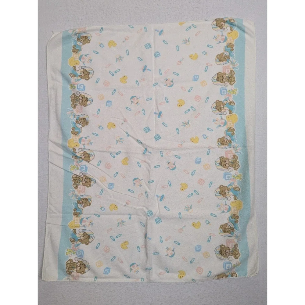 Riegel‎ Teddy Beddy Bear Baby Blanket Receiving #1